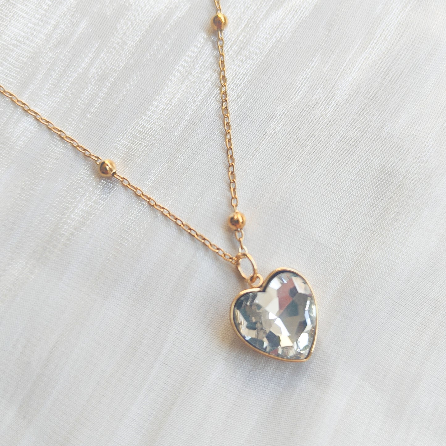 Collar Clara Corazón de Luz