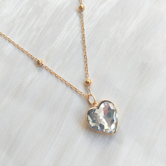 Collar Clara Corazón de Luz