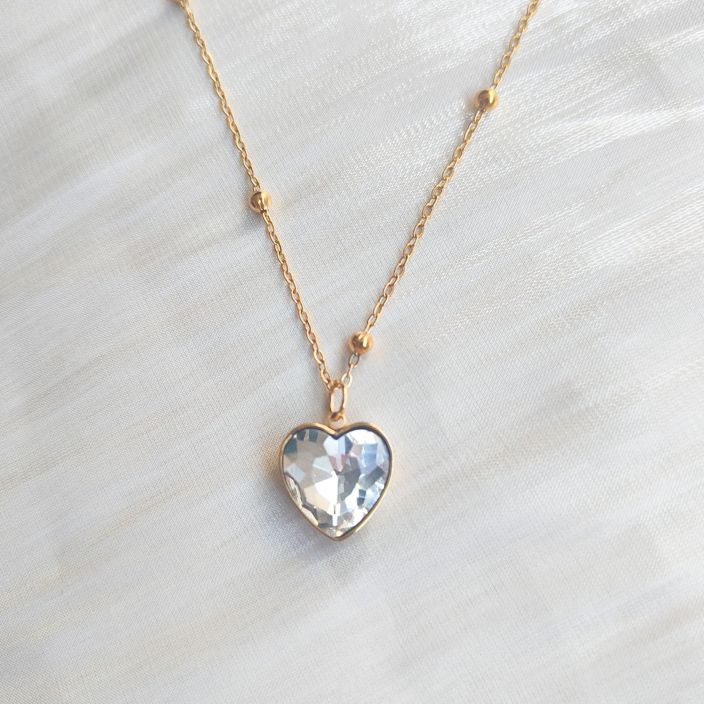 Collar Clara Corazón de Luz