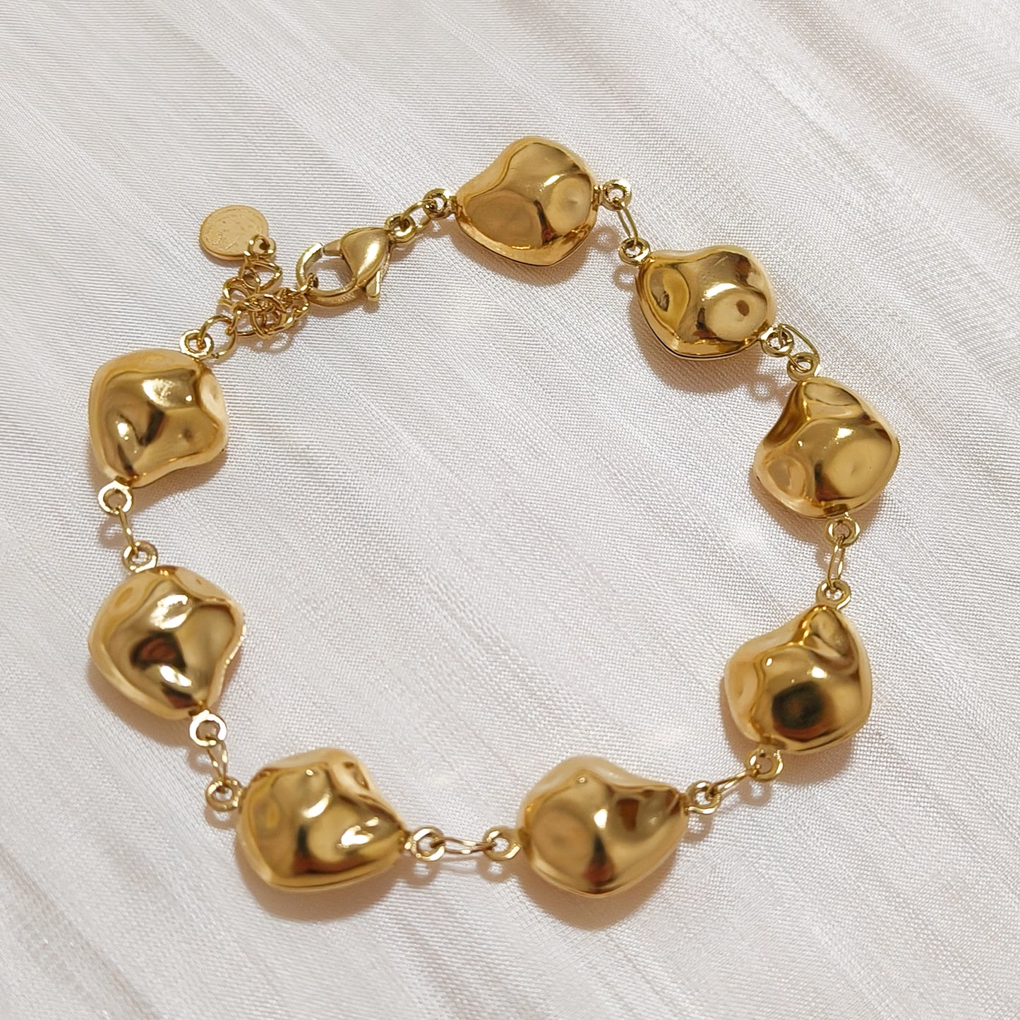 Pulsera Brisa Dorada （Granos Orgánicas Doradas）