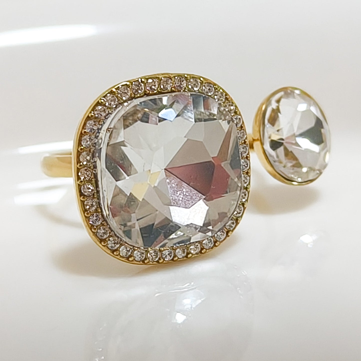 Anillo Brillo Verona Ajustable