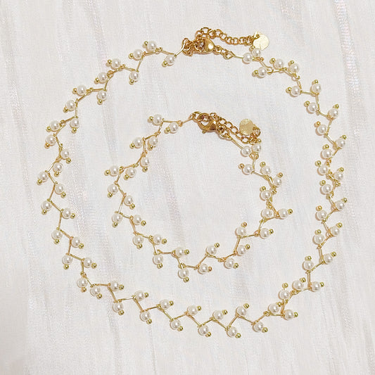 Look Jardín de Rosa Blanca Inglesa