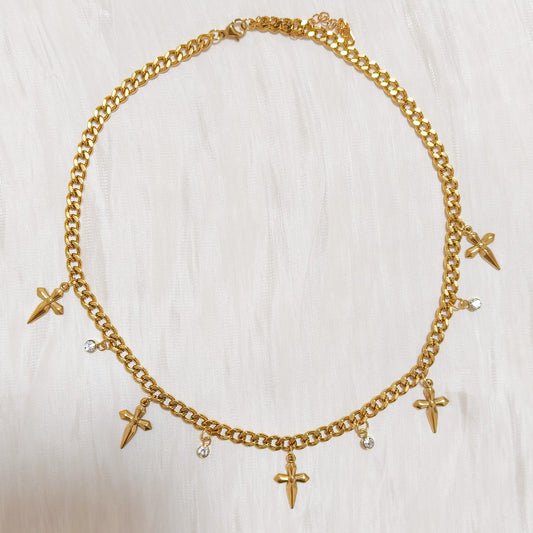 Collar Dalia Rebelde Cruz