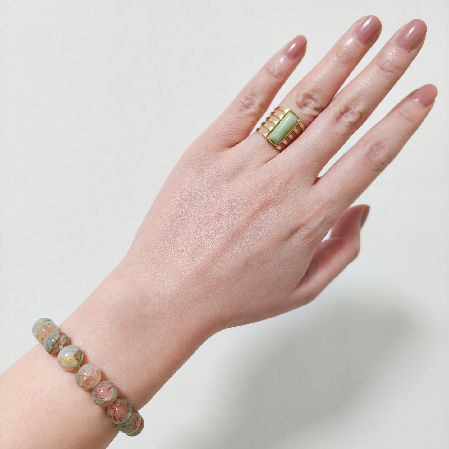 Anillo Emma Jardín de Colores  Ajustable