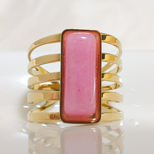 Anillo Emma Jardín de Colores  Ajustable