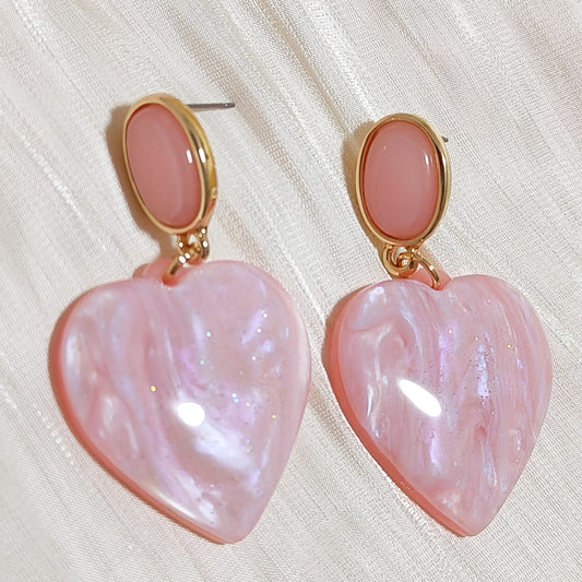 Pendientes Nube Corazon
