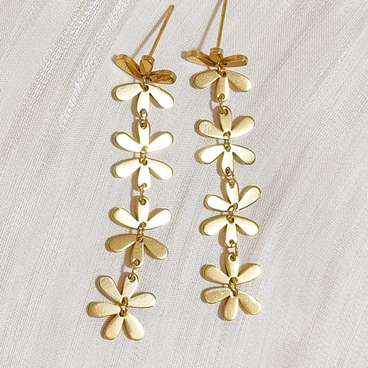 Pendientes Flores Lucía