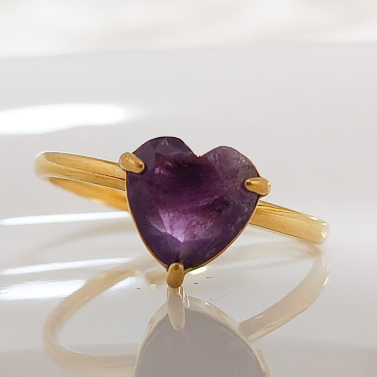 Anillo Corazones Siena Natural Ajustable