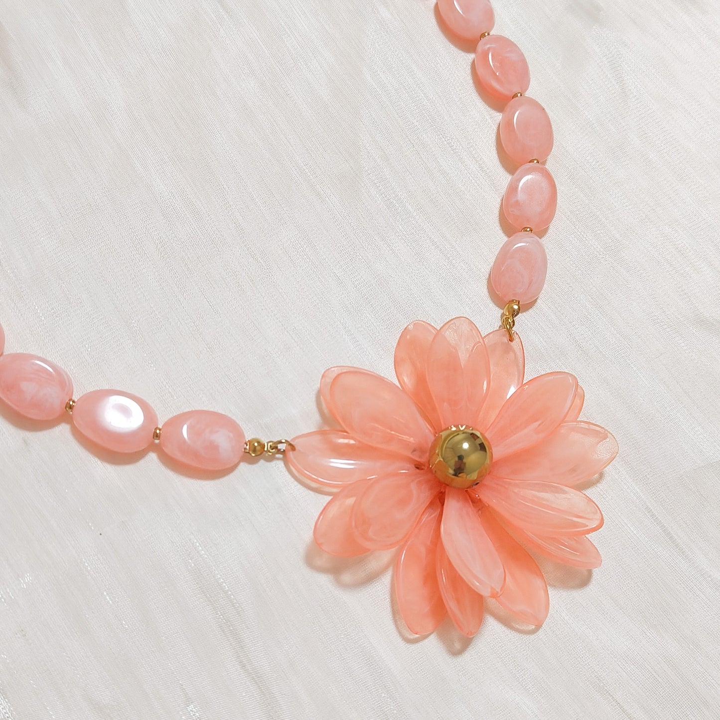 Collar Margarita Sofía (flor 4 colores)