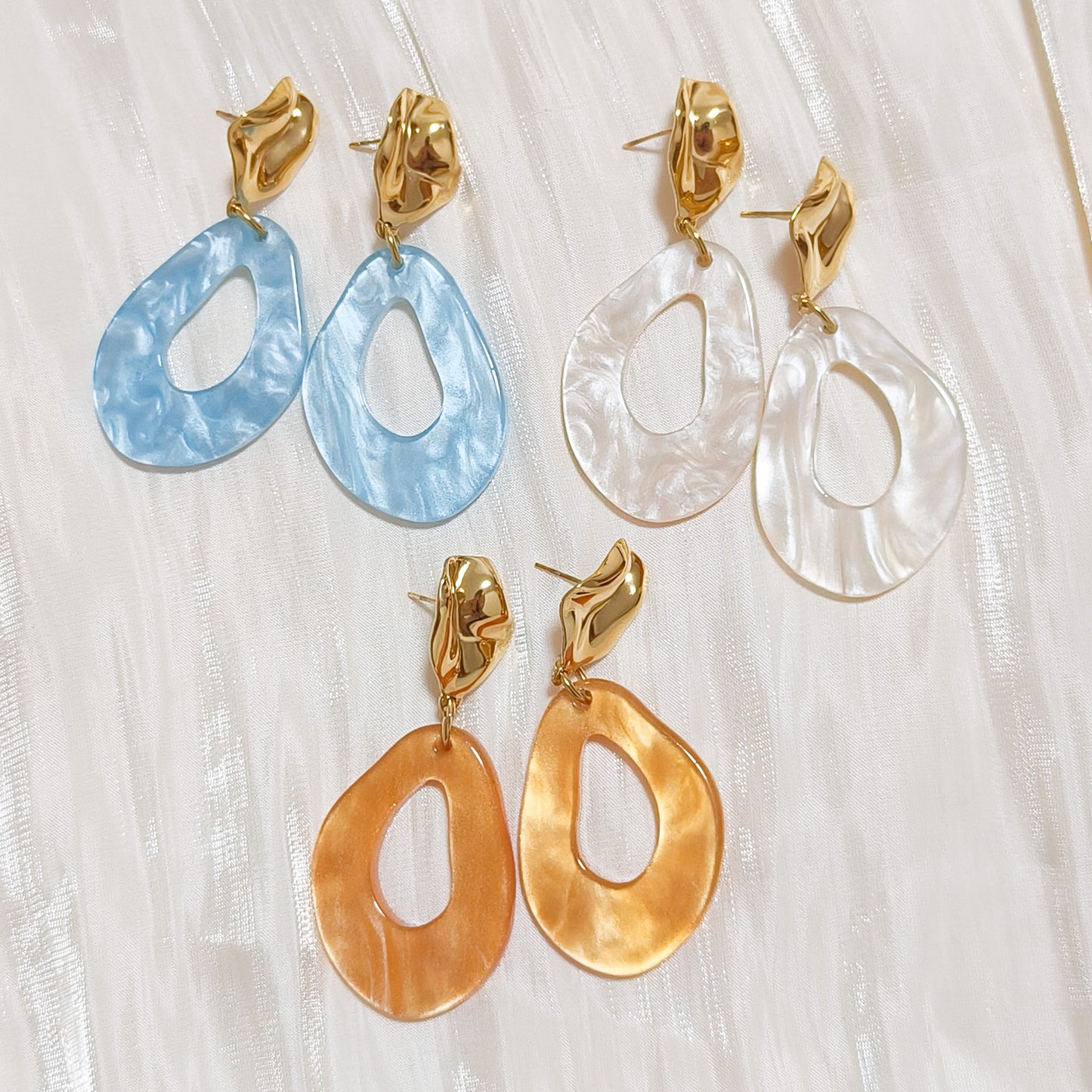 Pendientes Noa Marbella Ovalado