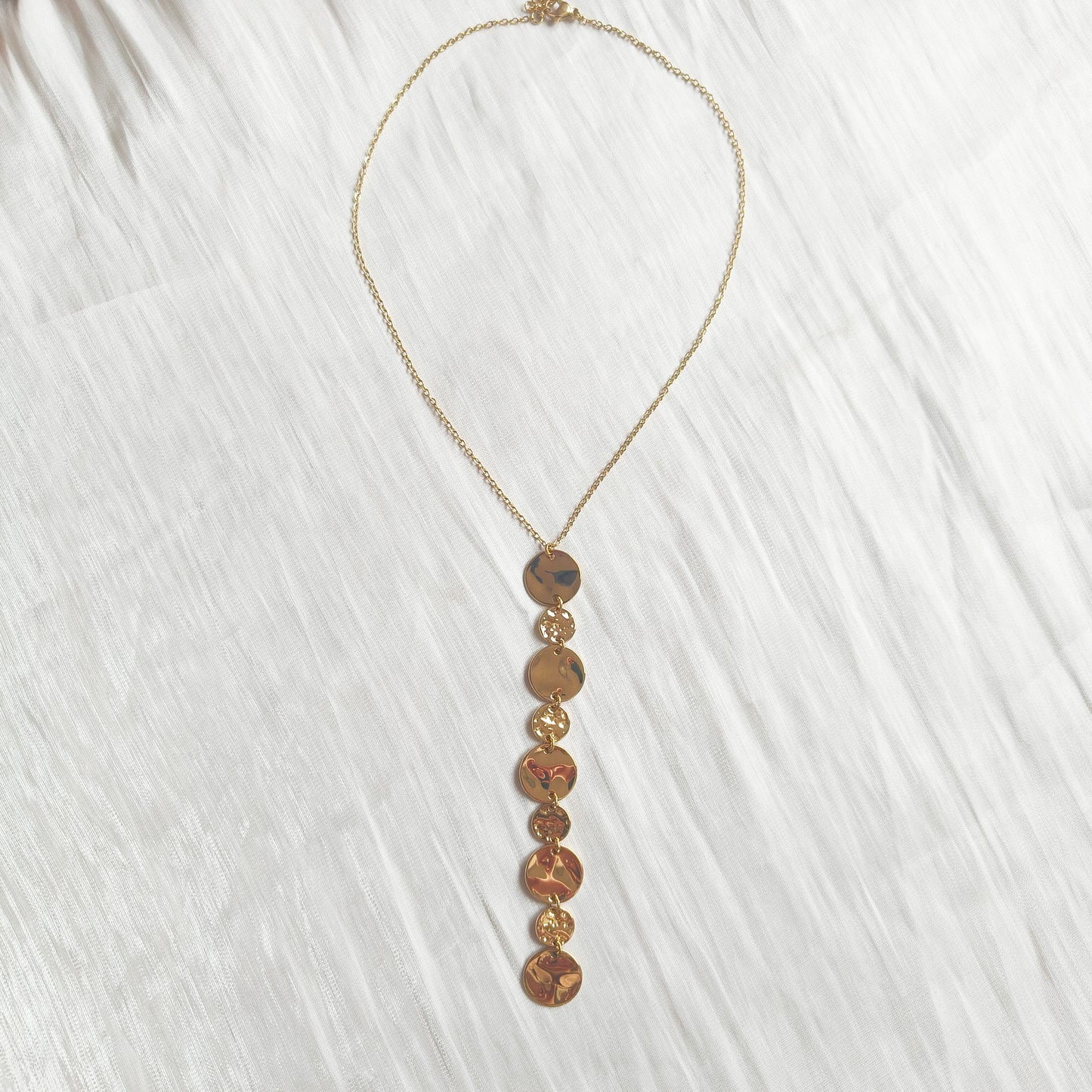 Look Moneda Siena （Dorado）( collar y pulsera)
