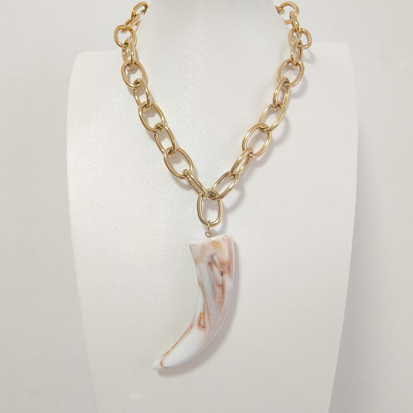 Collar Bianca Marbella Colmillo