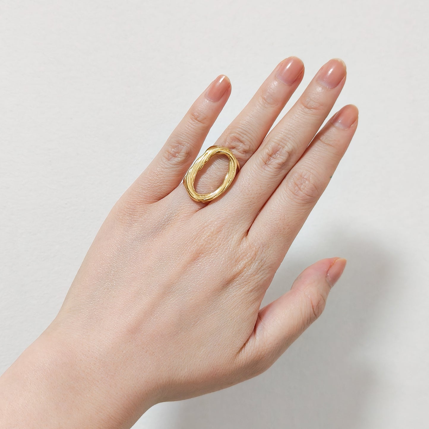 Anillo Vera Ovalado Ajustable
