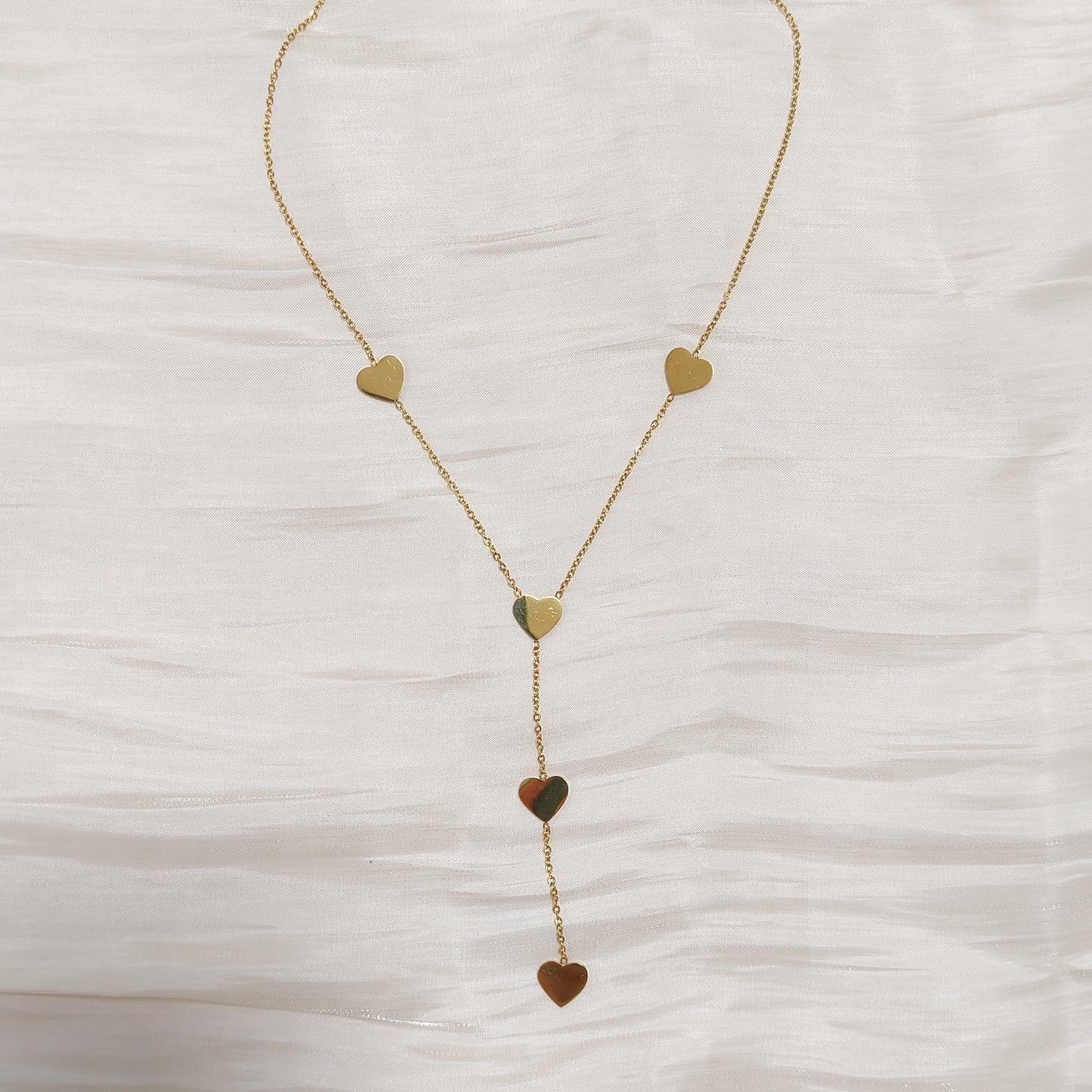 Collar Valentina Corazon Tipo Corbata