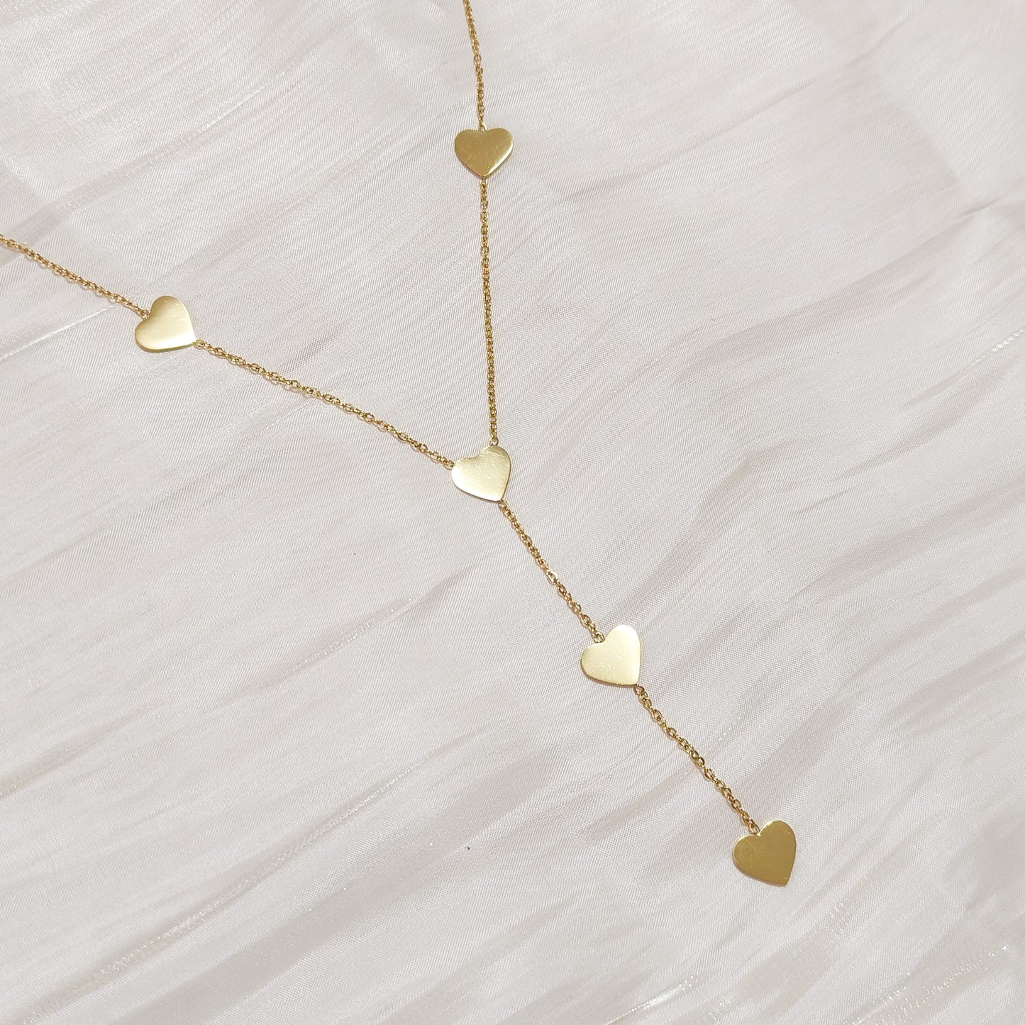 Collar Valentina Corazon Tipo Corbata