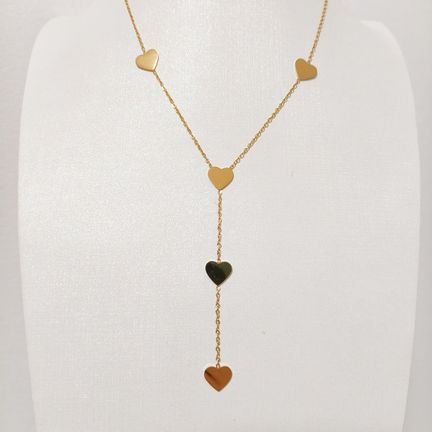 Collar Valentina Corazon Tipo Corbata