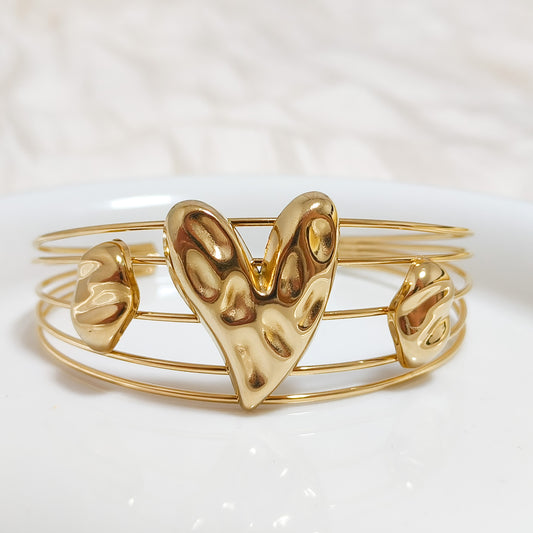 Brazalete Aitana Corazon Ajustable