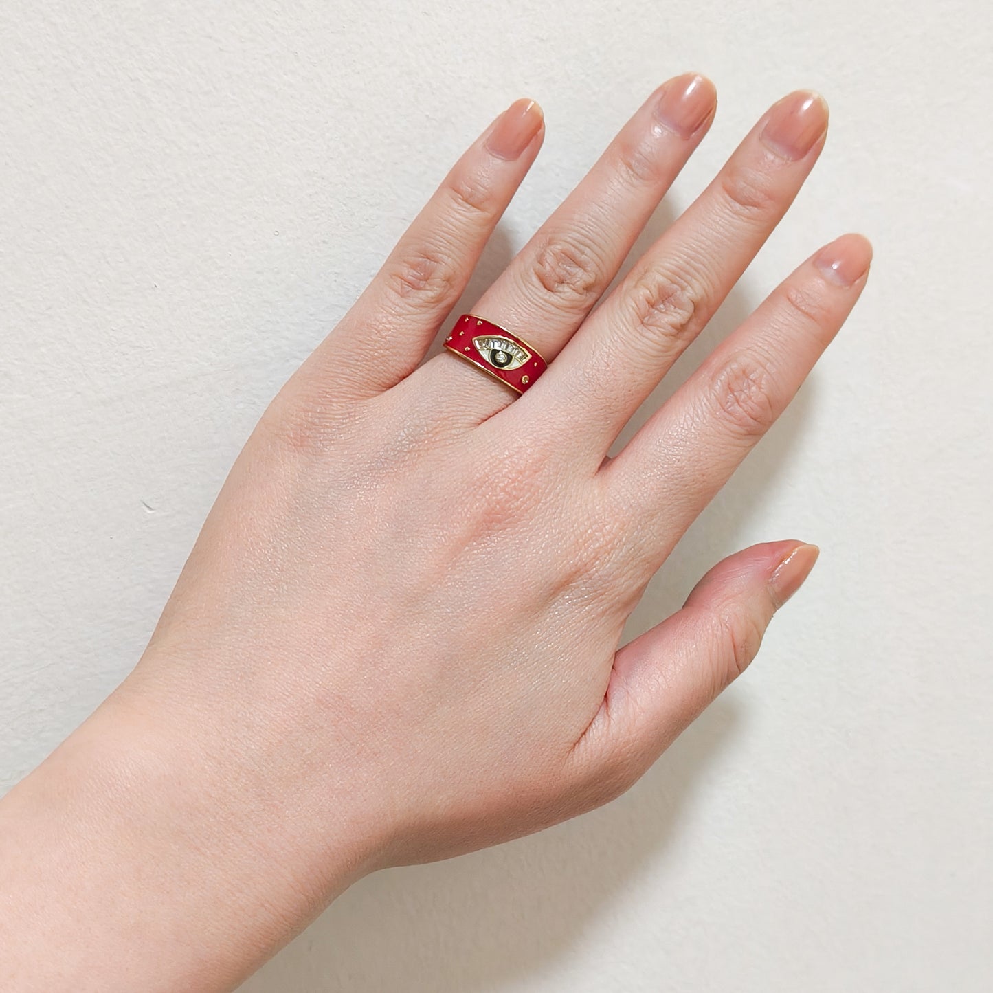 Anillo Ojo Clara Ajustable