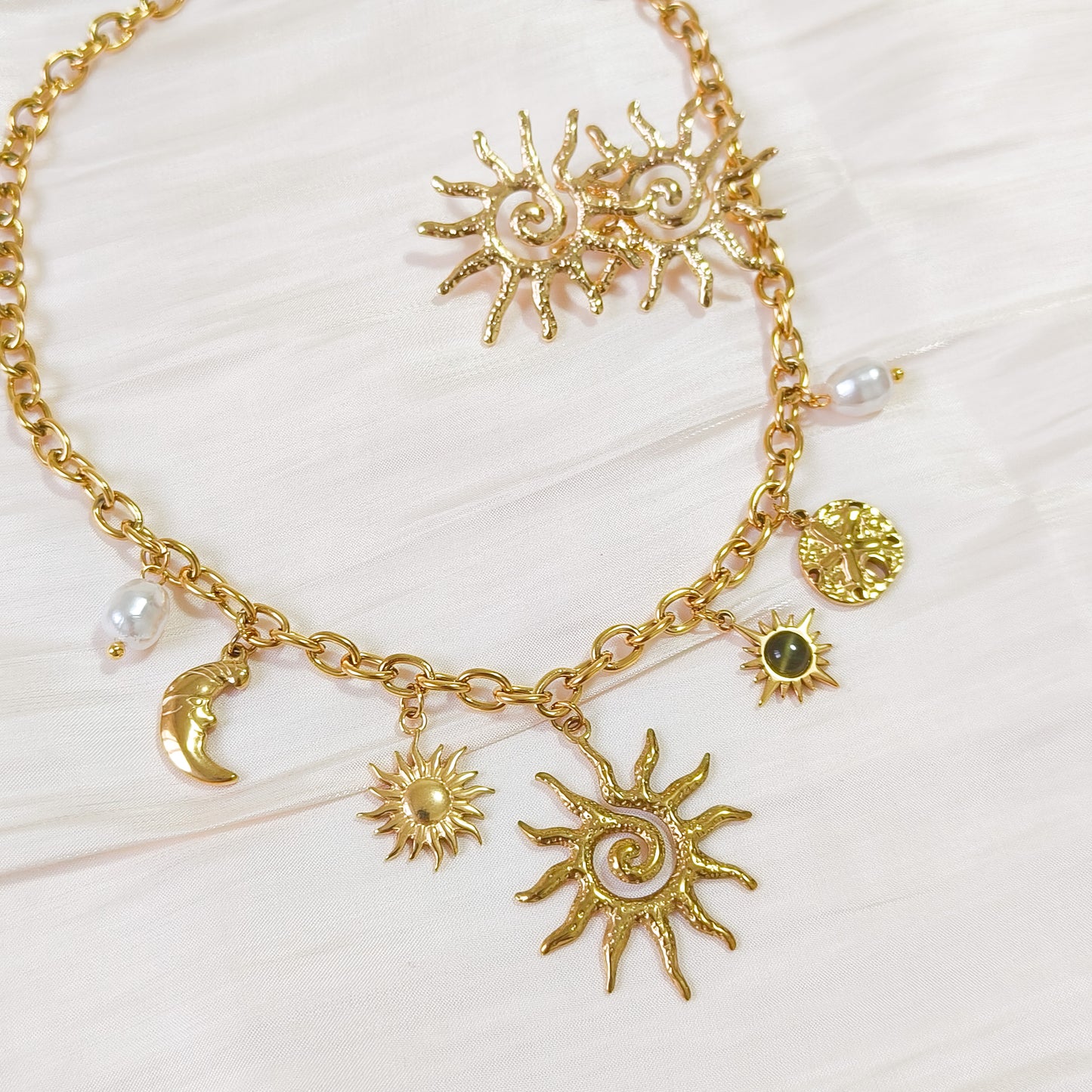 Pendientes Sol