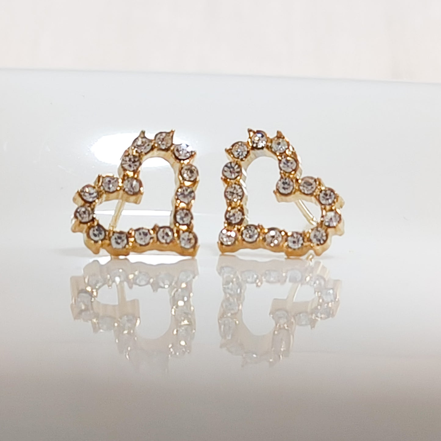 Look Corazón París Fina y Ultra brillo ( anillo y pendiente)