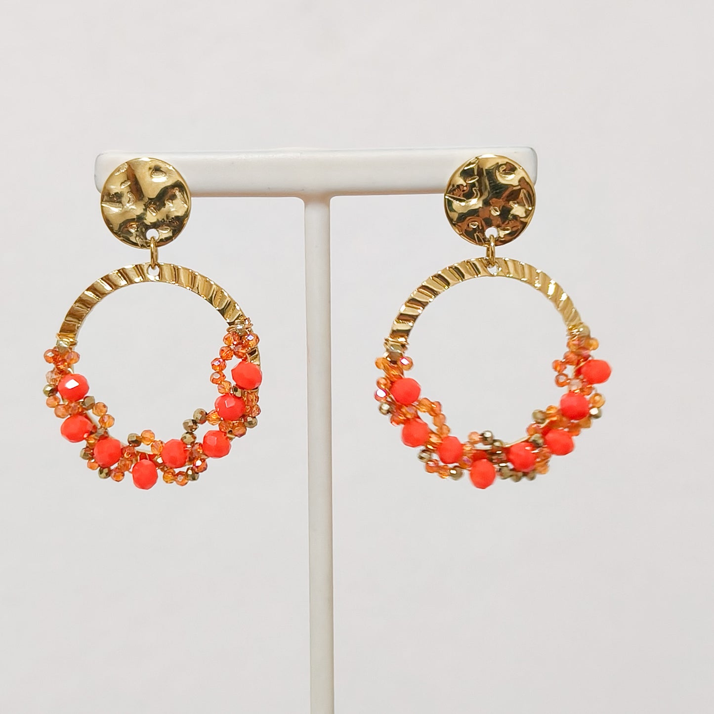 Pendientes Jardín Flor Granada ( 3 colores)