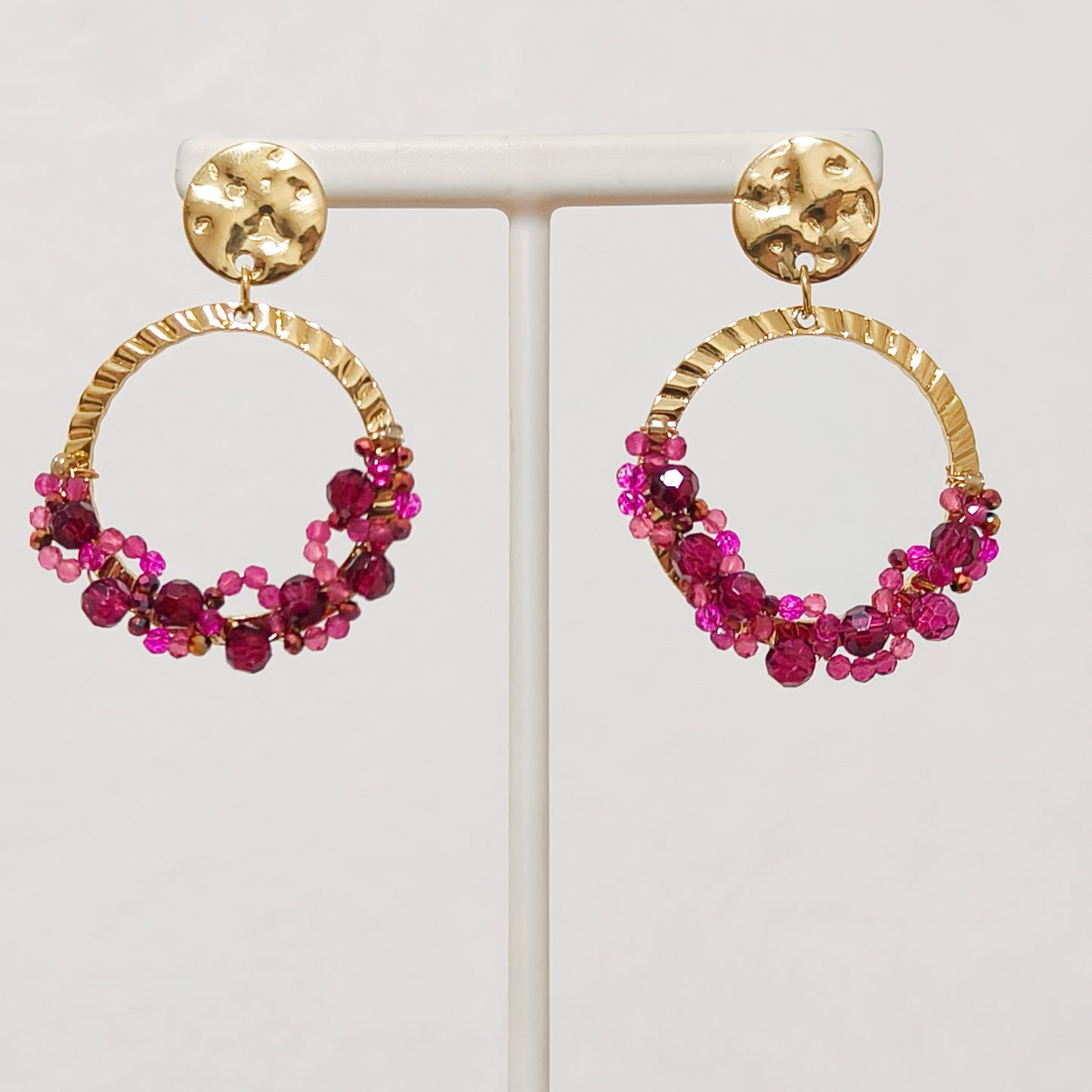 Pendientes Jardín Flor Granada ( 3 colores)