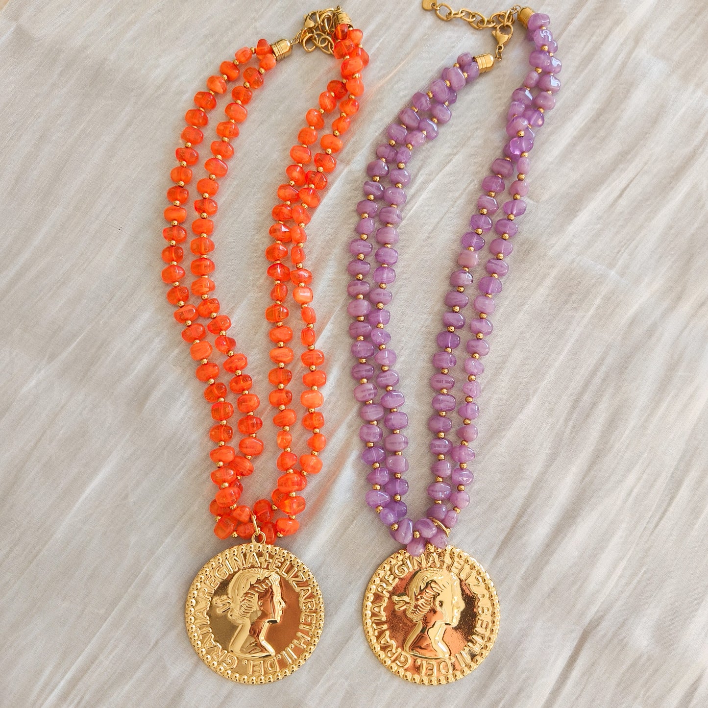 Collar Regina Medalla