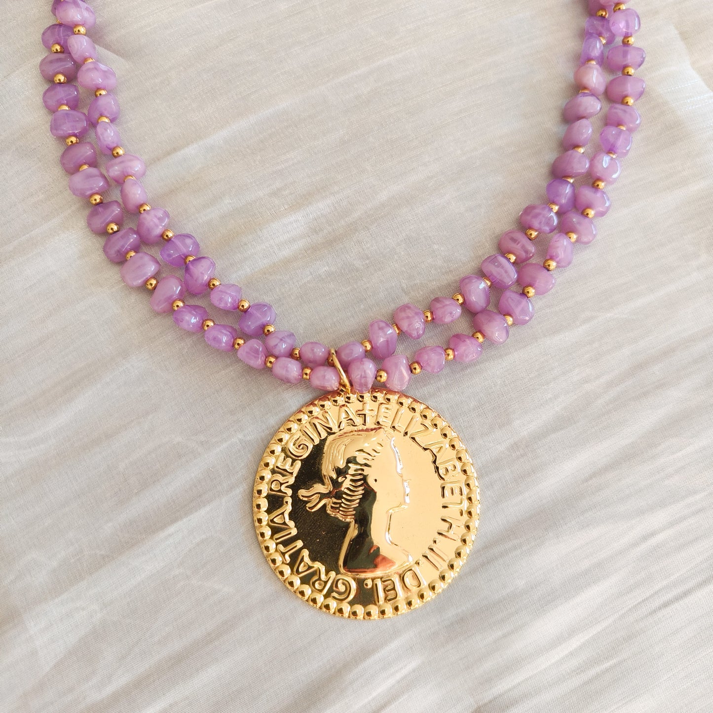Collar Regina Medalla