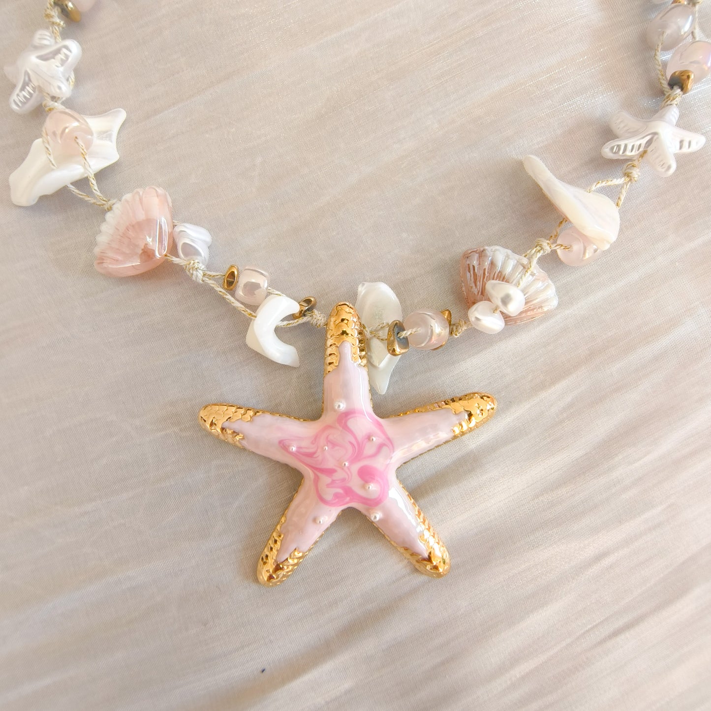 Collar Estrella Marbella Sirena