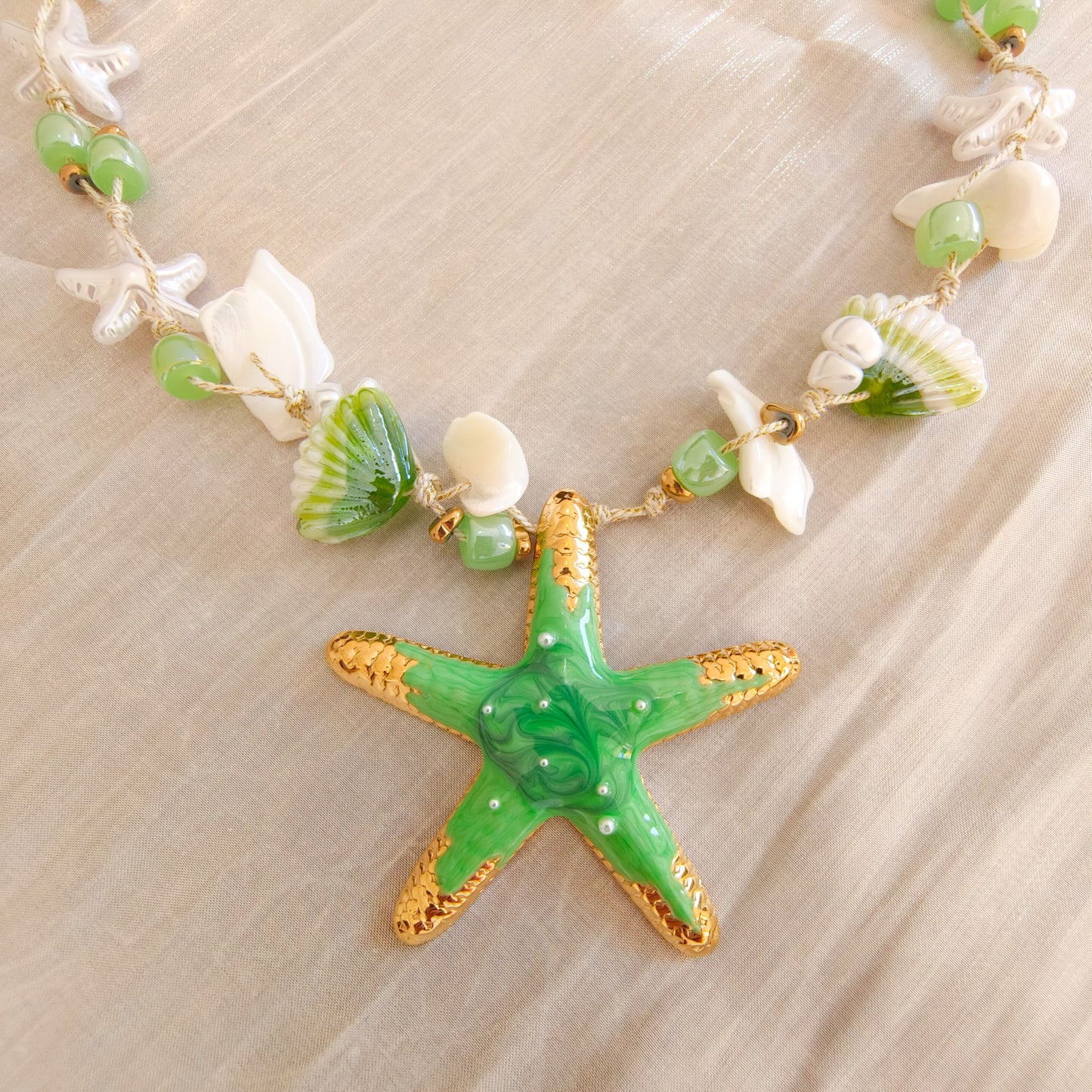 Collar Estrella Marbella Sirena