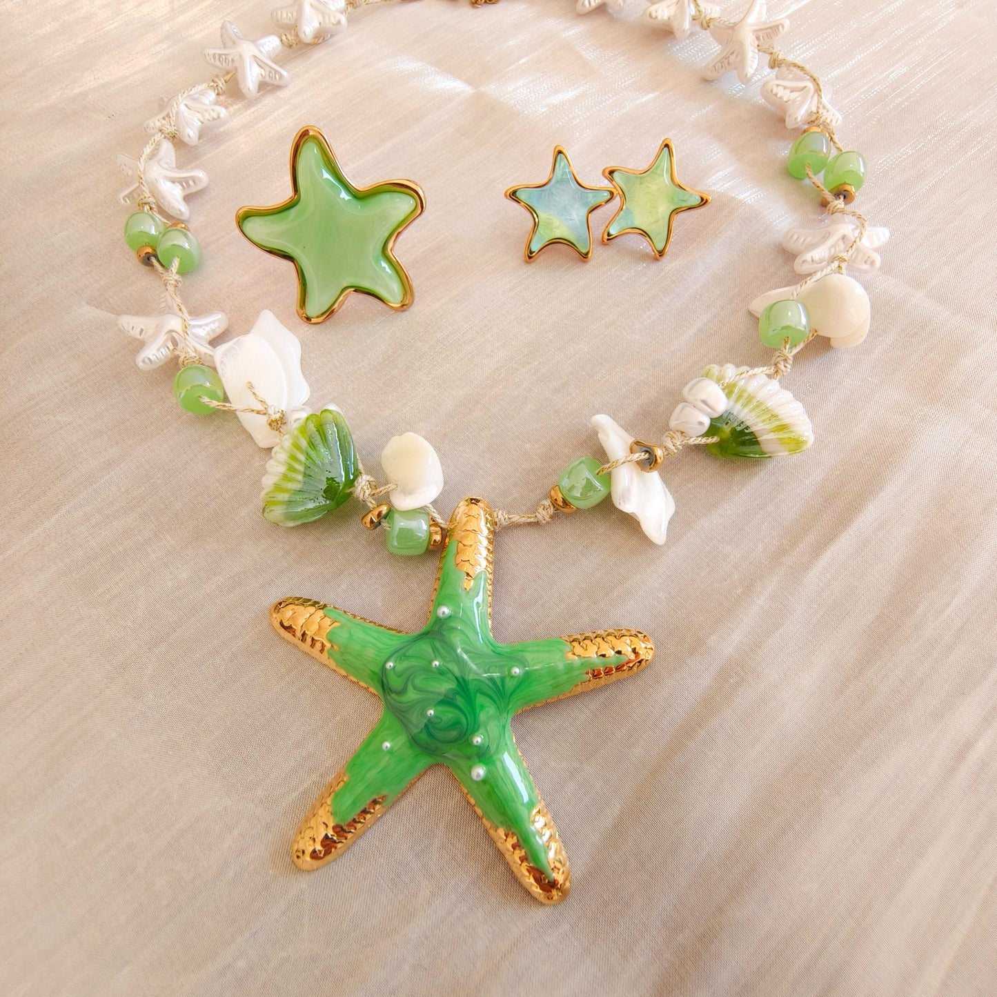 Collar Estrella Marbella Sirena