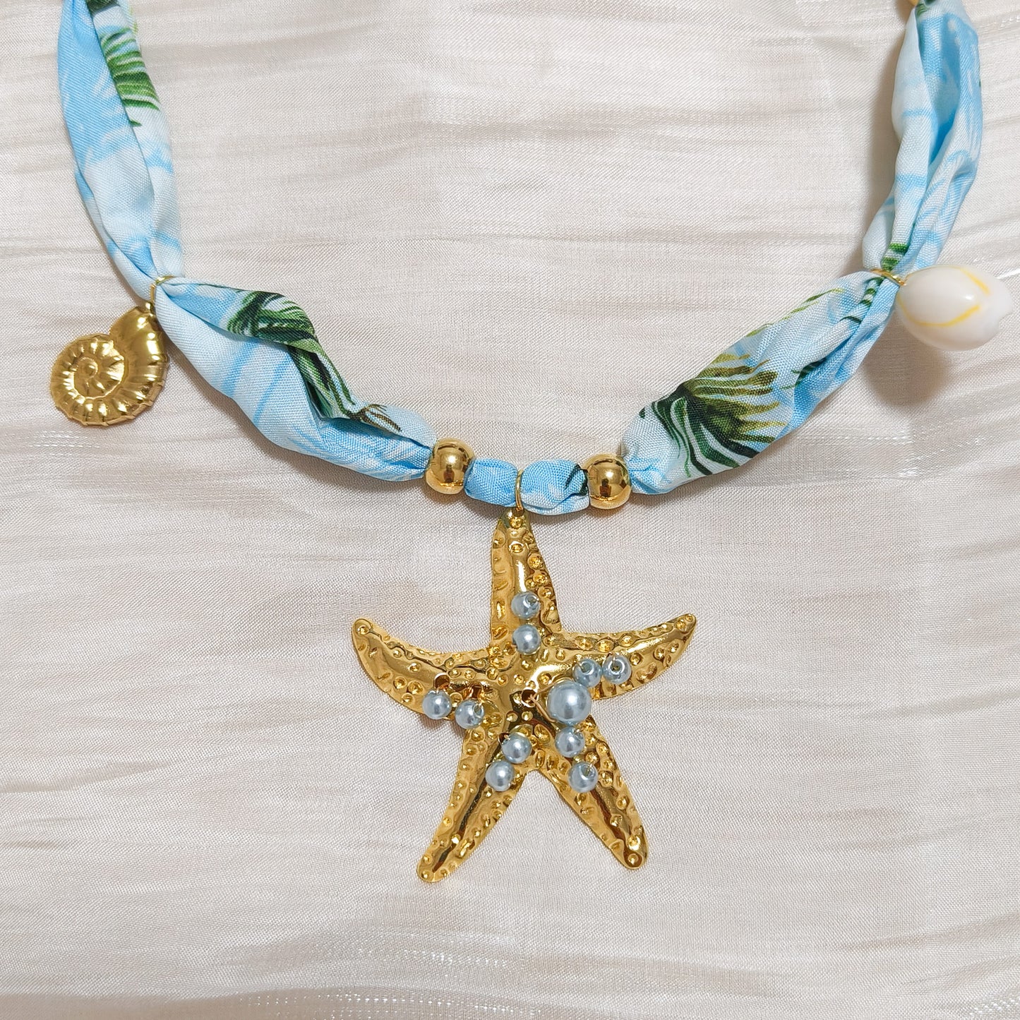 Collar Palma Estrella Celeste