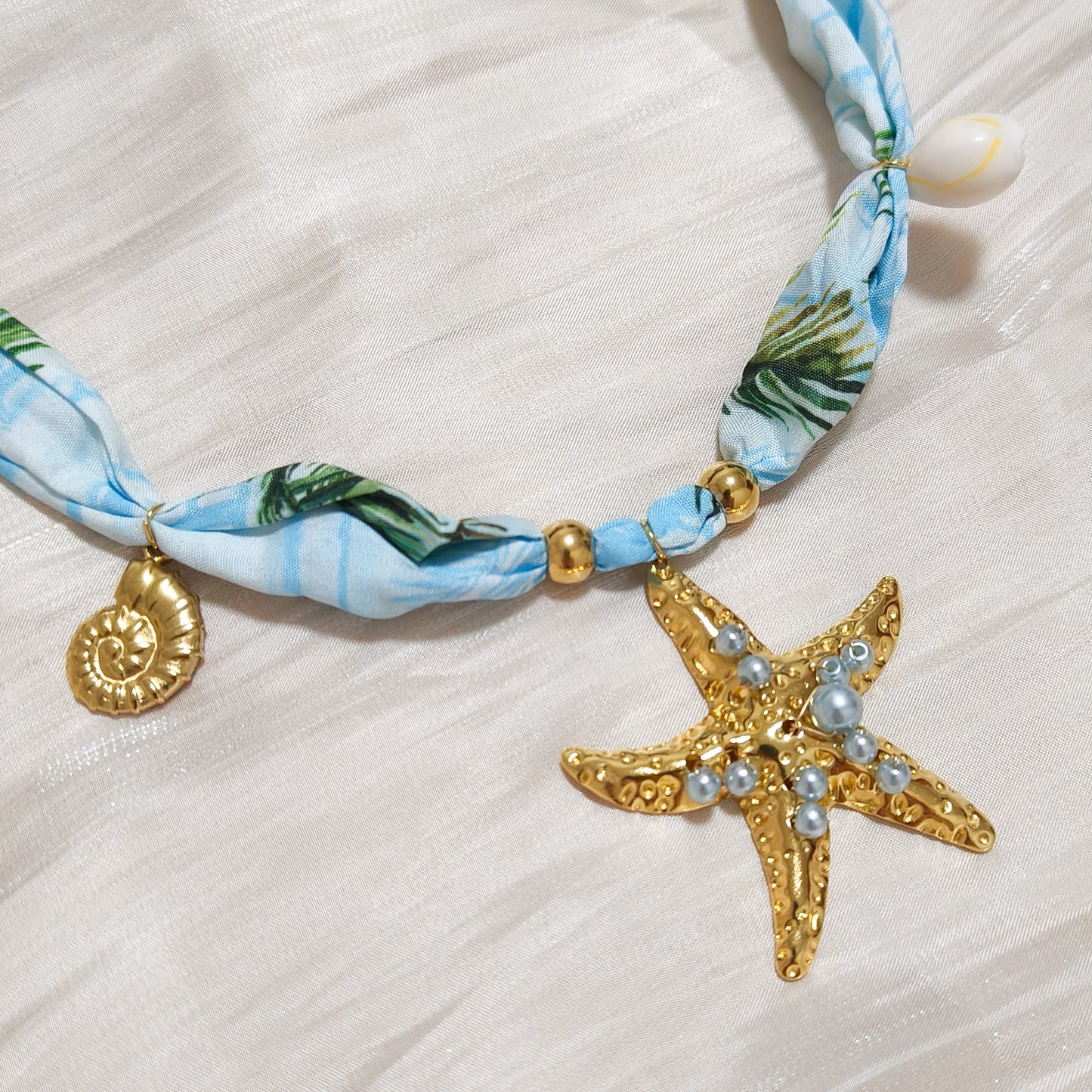 Collar Palma Estrella Celeste