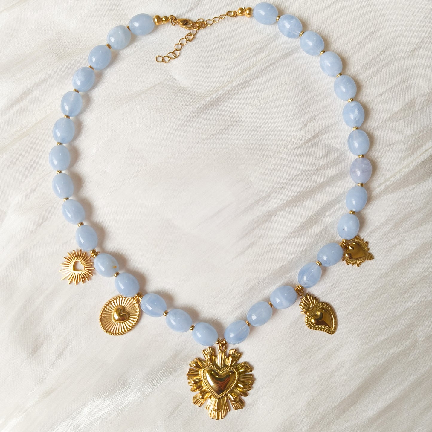 Collar Charm Celia Corazón ( 2 colores)
