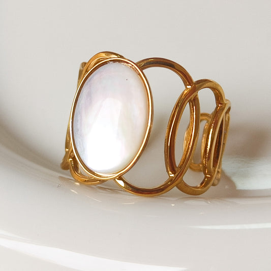 Anillo Alba Nacar Ajustable