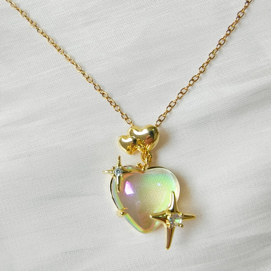 Collar Mía Estrella y Corazón ( 3 colores)