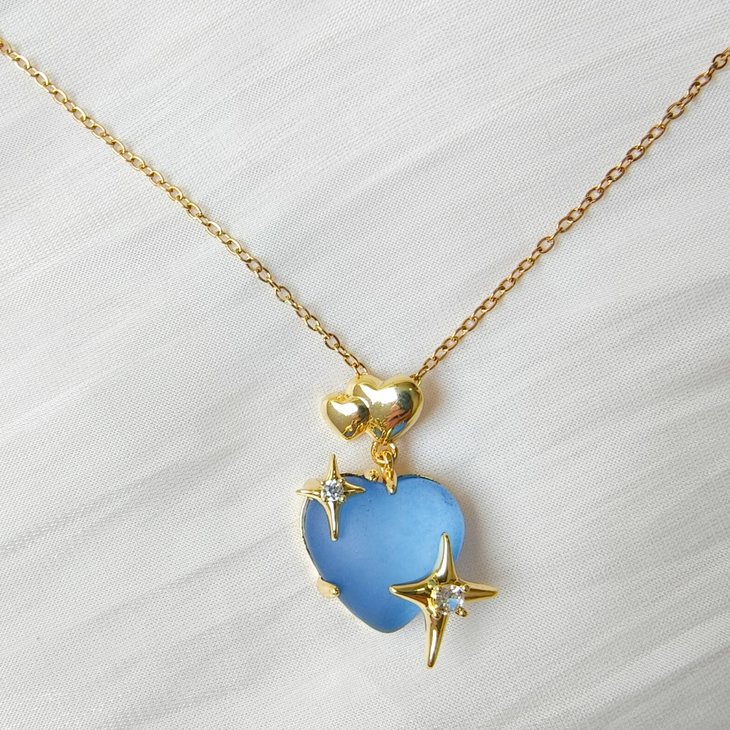 Collar Mía Estrella y Corazón ( 3 colores)