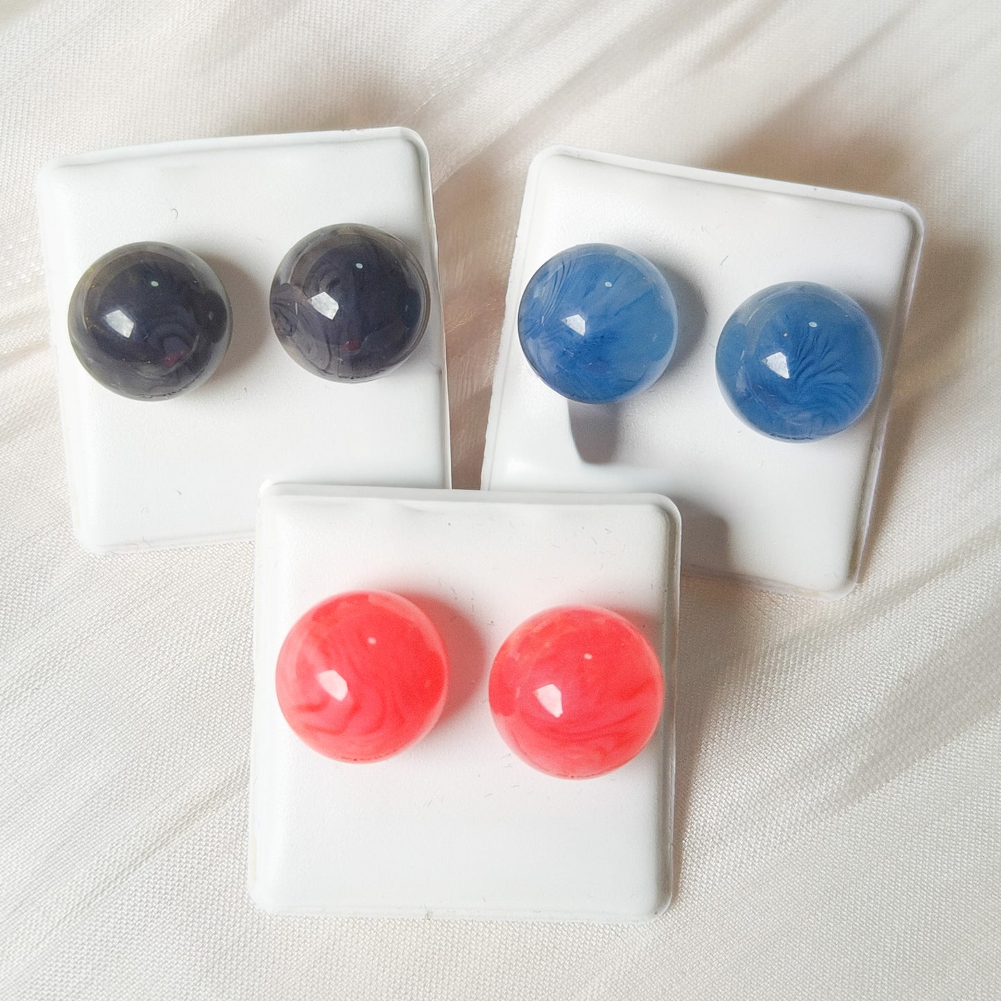 Pendientes Bolita Lola Brisa ( 3 pares / set)