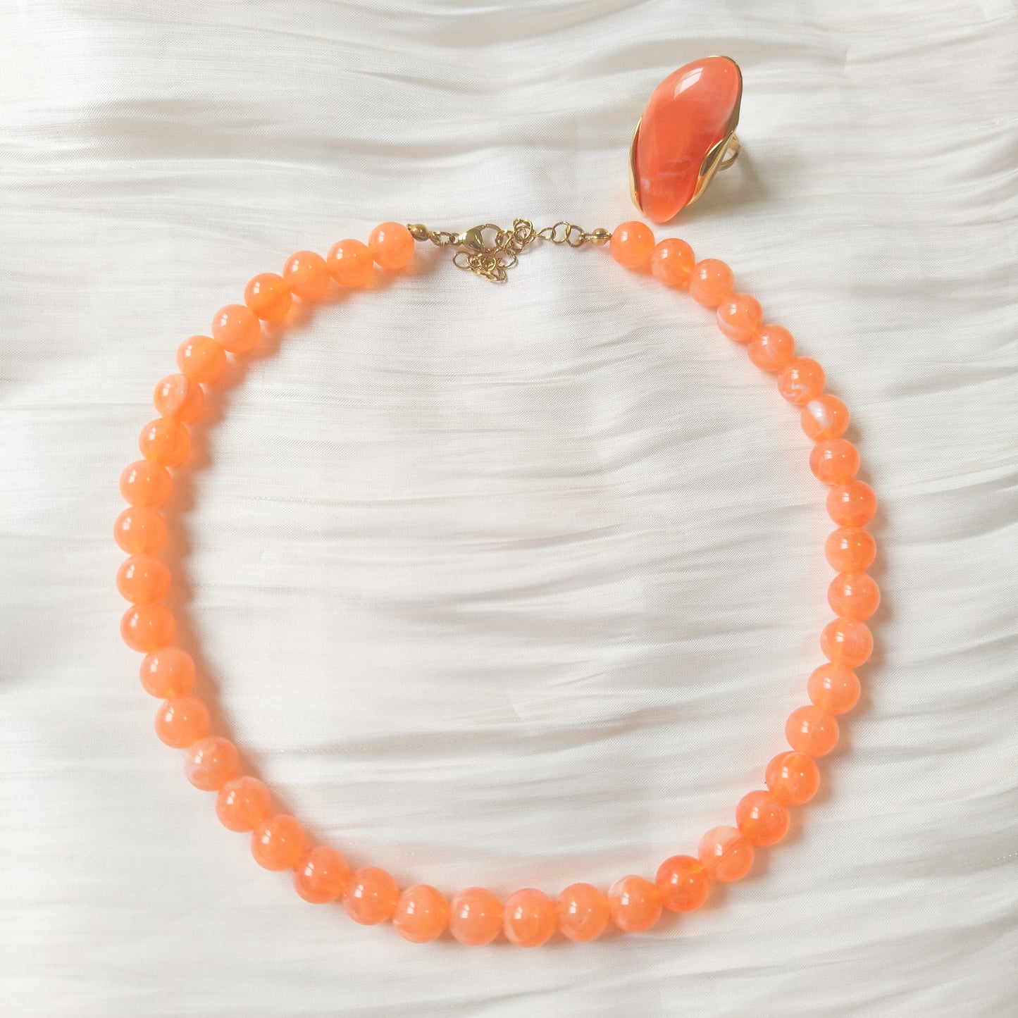 Collar Lia Sorbete ( efecto piedra-6 colores)