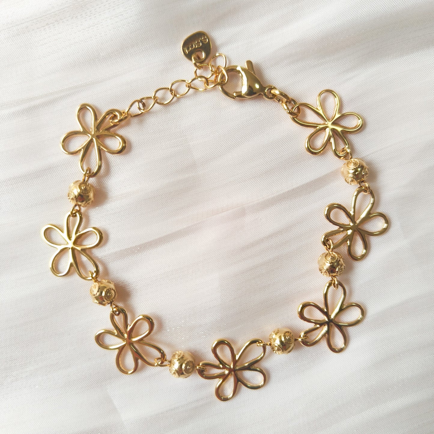 Pulsera Bianca Flor Margarita