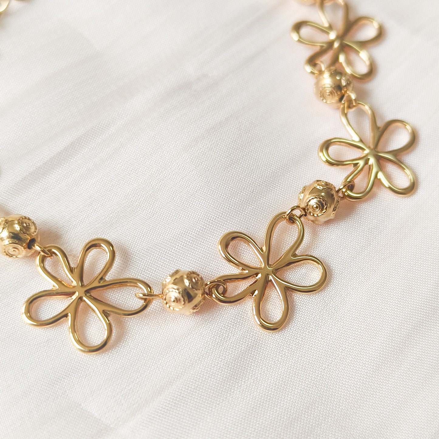 Pulsera Bianca Flor Margarita