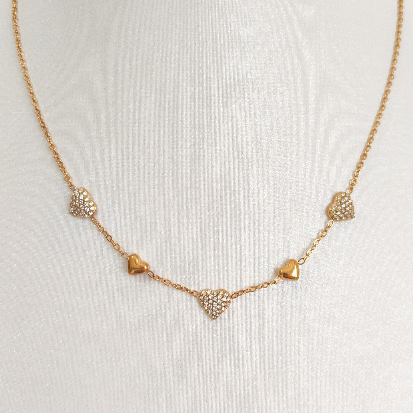 Collar Elegante Noa Corazón