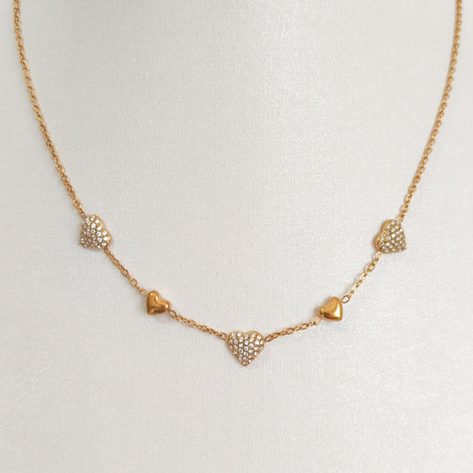 Collar Elegante Noa Corazón