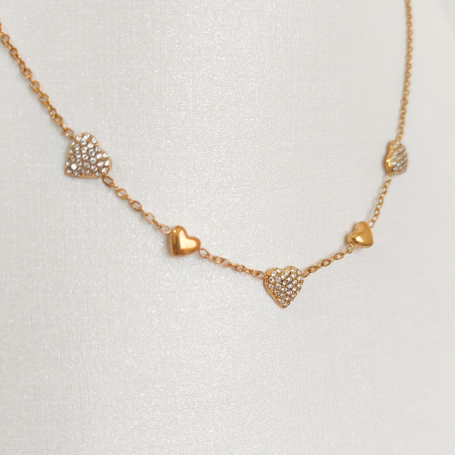 Collar Elegante Noa Corazón
