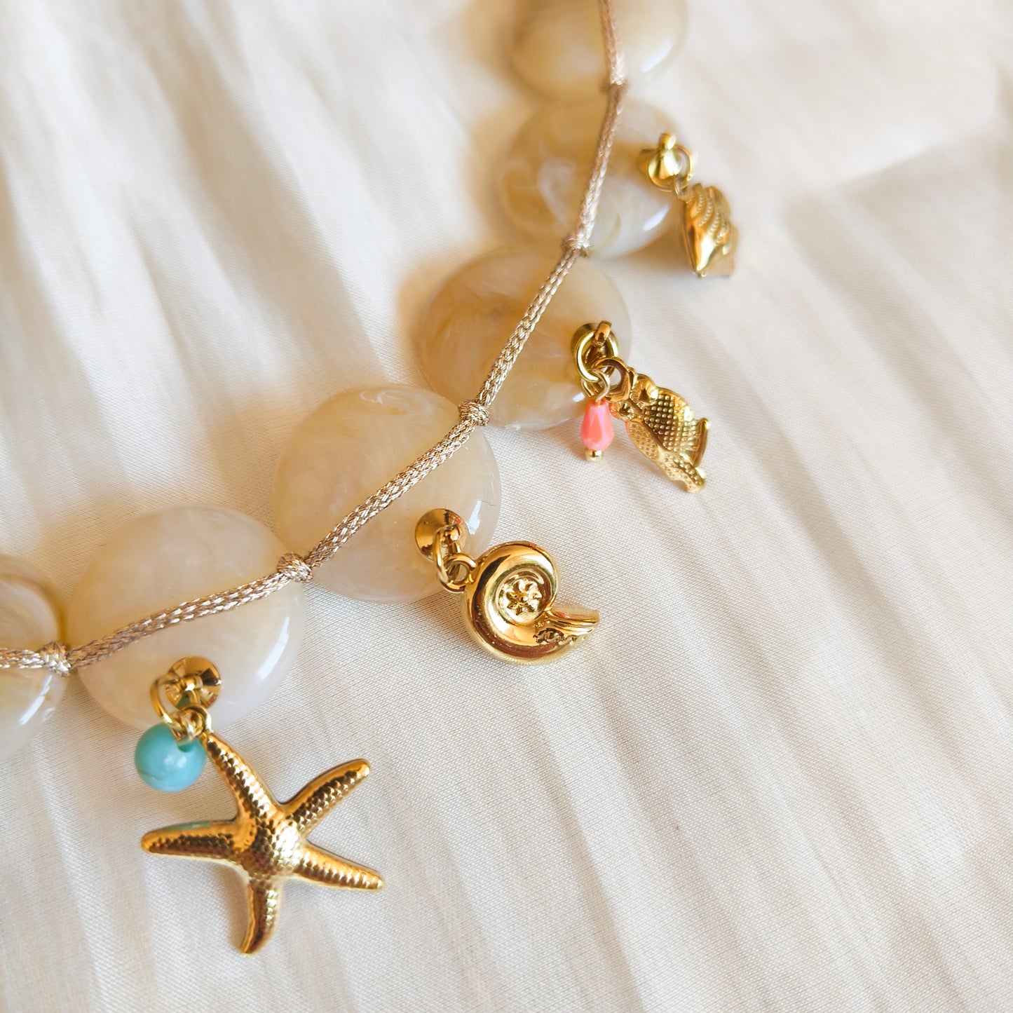 Collar Marbella Coralina Estrella