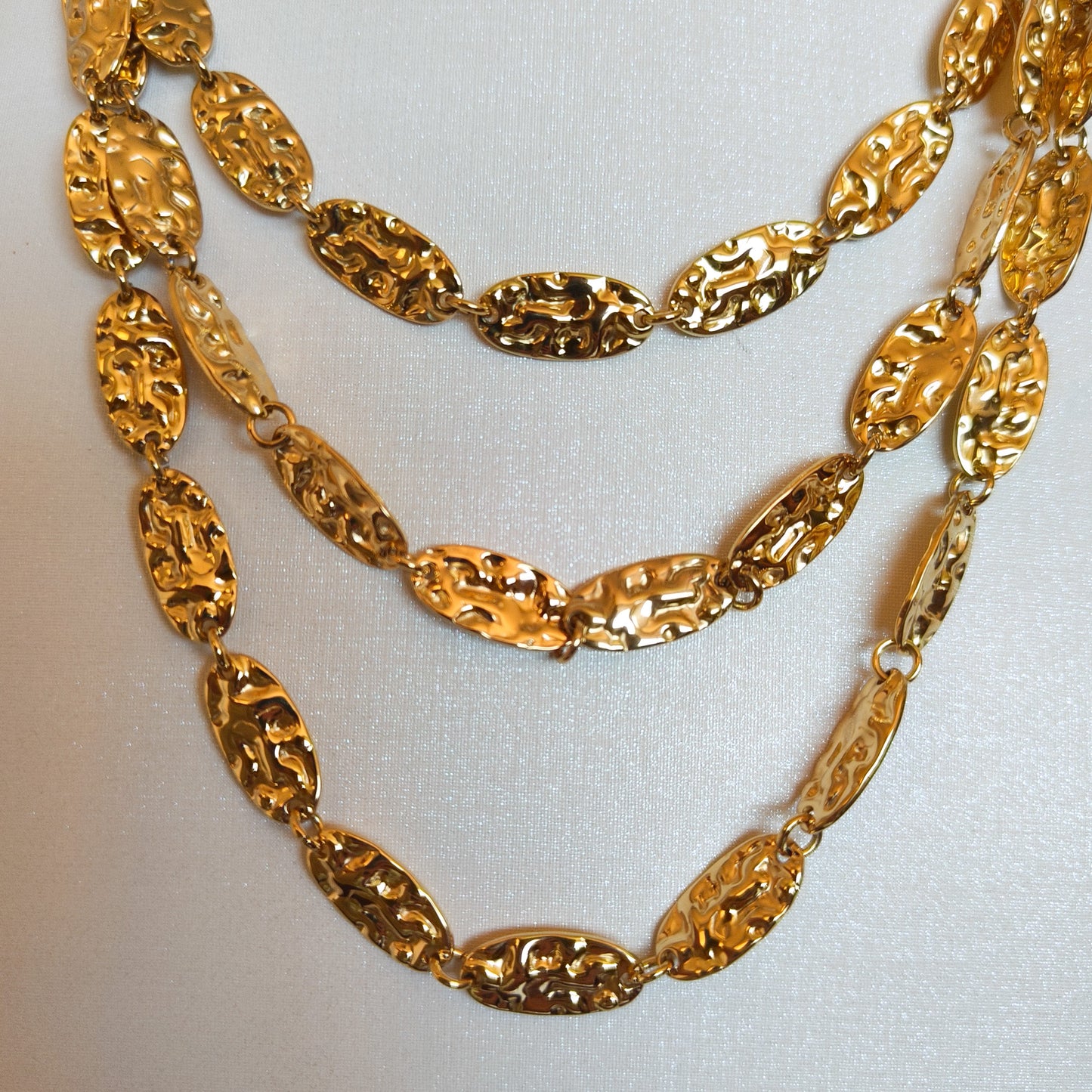 Collar Multicapa Luna Dorada Roma