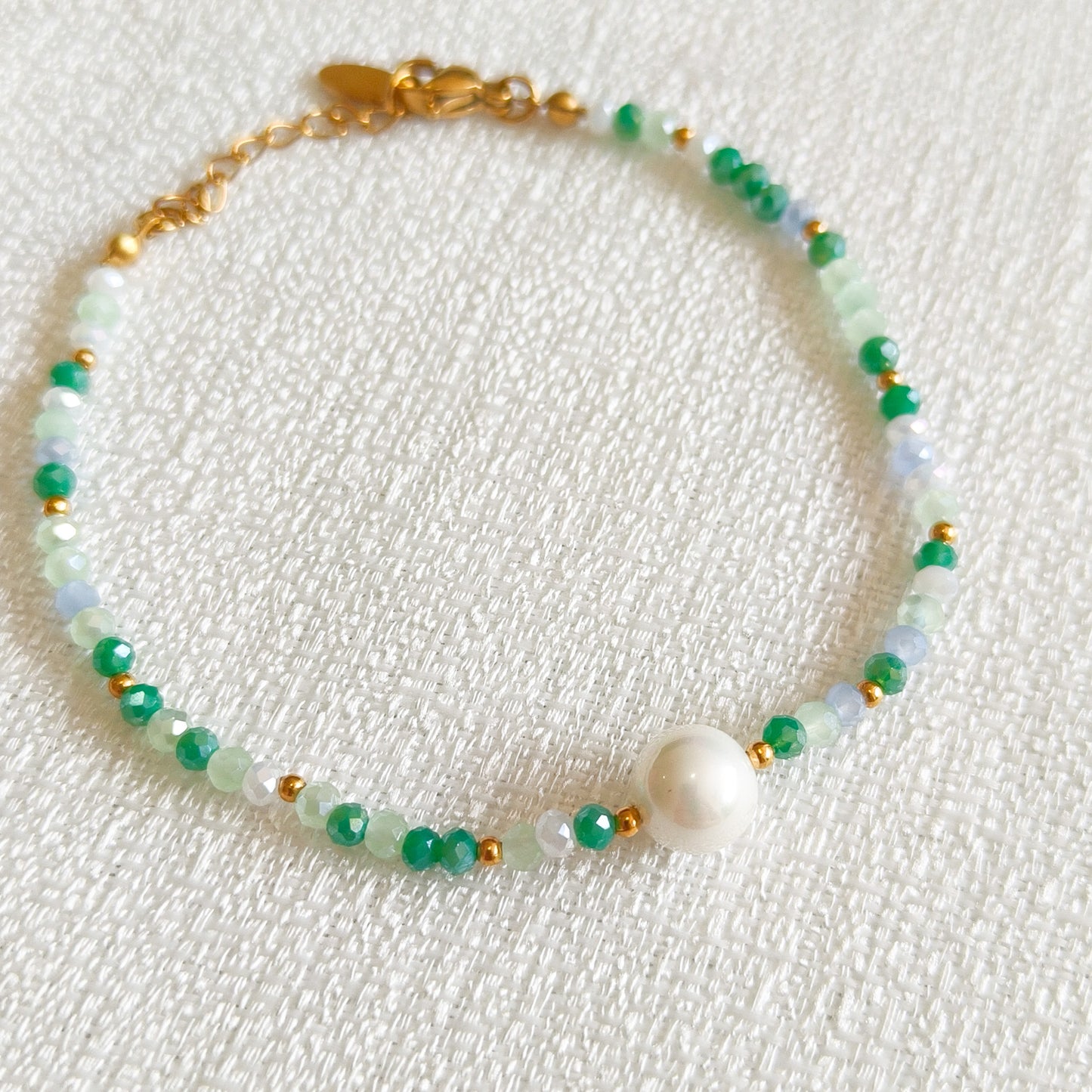 Pulsera Perla Cielo