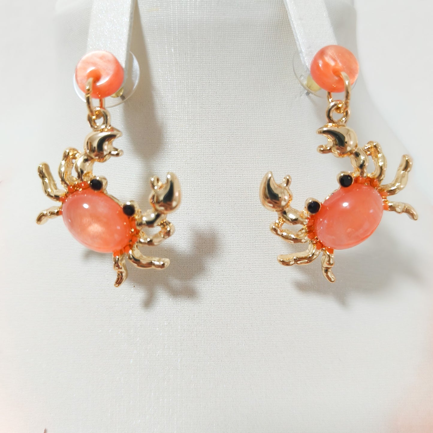 Pendientes Cangrejo Coral