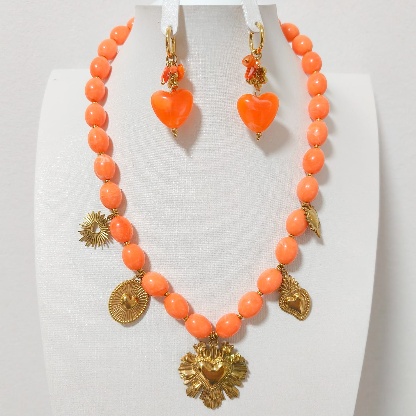 Pendientes Valentina Corazón ( 4 colores)