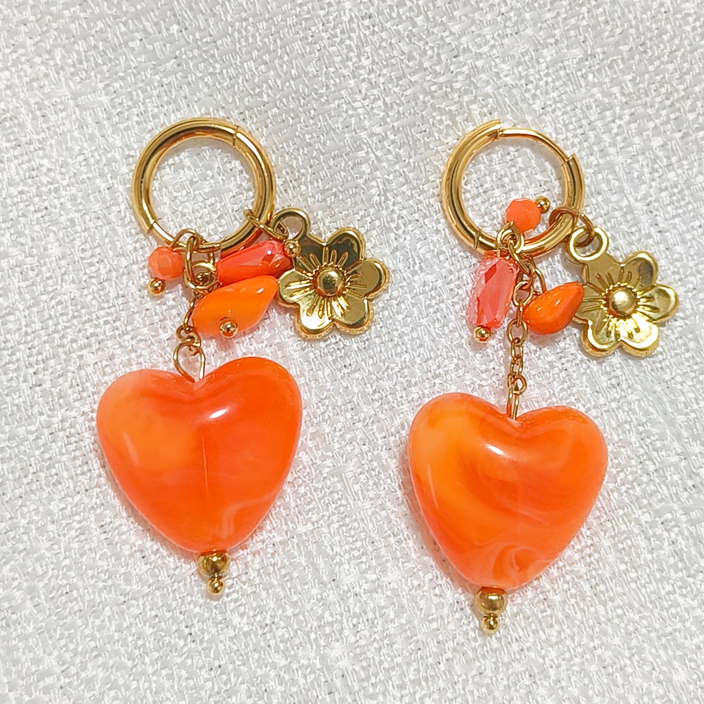 Pendientes Valentina Corazón ( 4 colores)